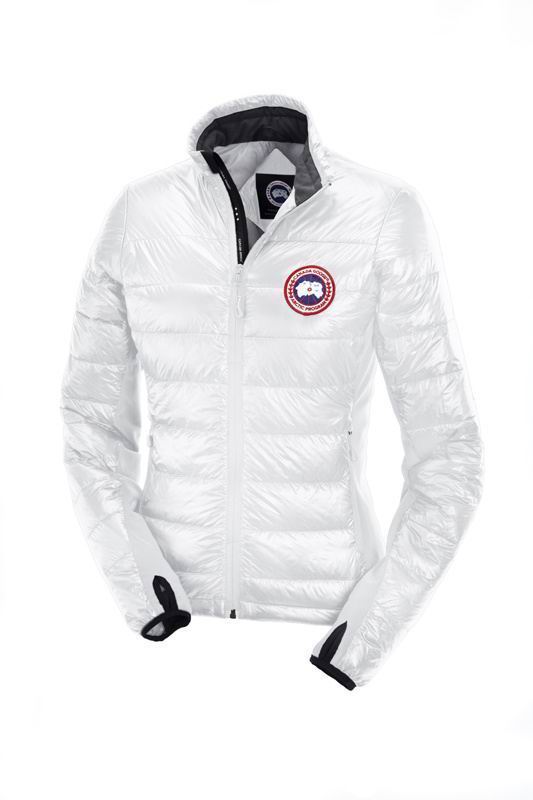 Hybridge Lite Jacket Womens White Canada Goose cheap